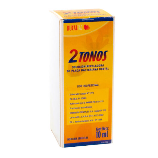 REVELADOR DE PLACA BATERIANA DOS TONOS - 2 TONOS