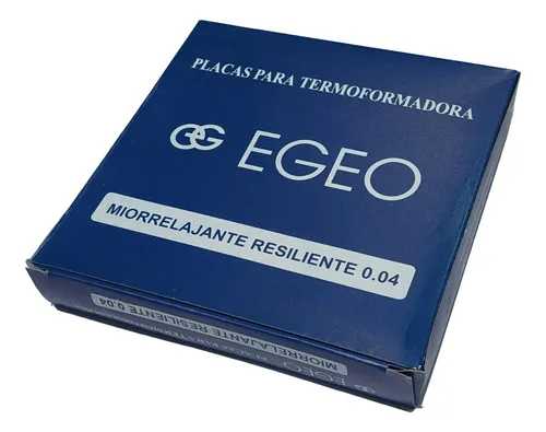 PLACA  PARA TERMOFORMADO BLANDA BLANQUEAMIENTO Y FLUOR  0.40 EGEO