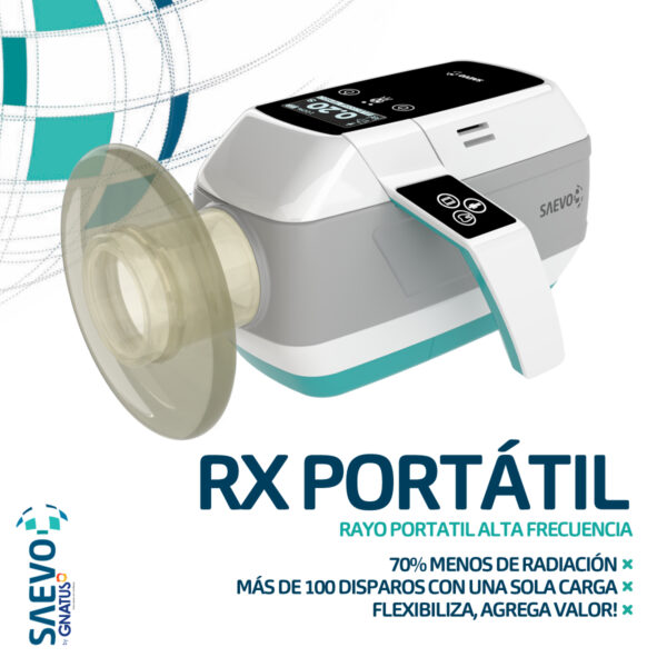 EQUIPO DE RAYOS RX PORTATIL AIR X RAY SAEVO GNATUS